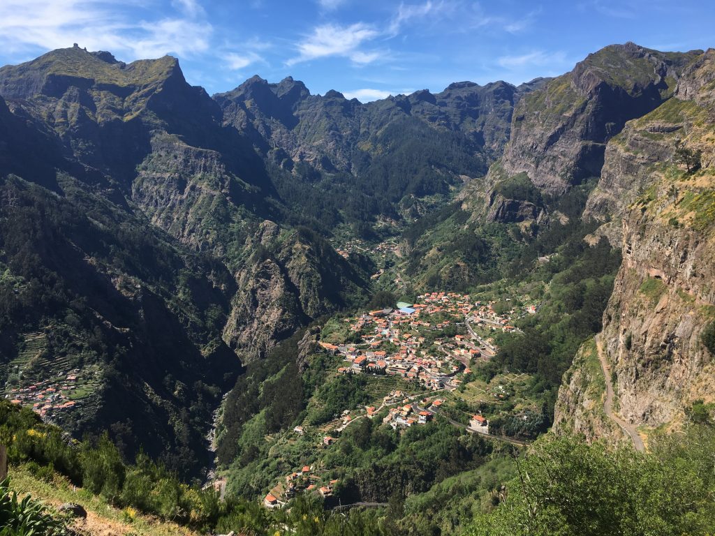 A View of Curral das Freiras from Eira do Serrrado